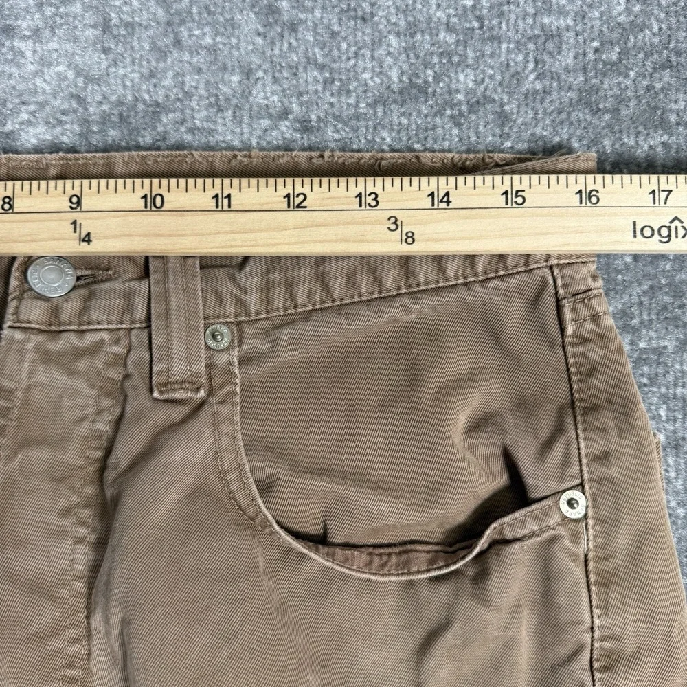 Vintage Banana Republic Pants Men's 33R Brown Straight Leg Button‎ Fly Greece